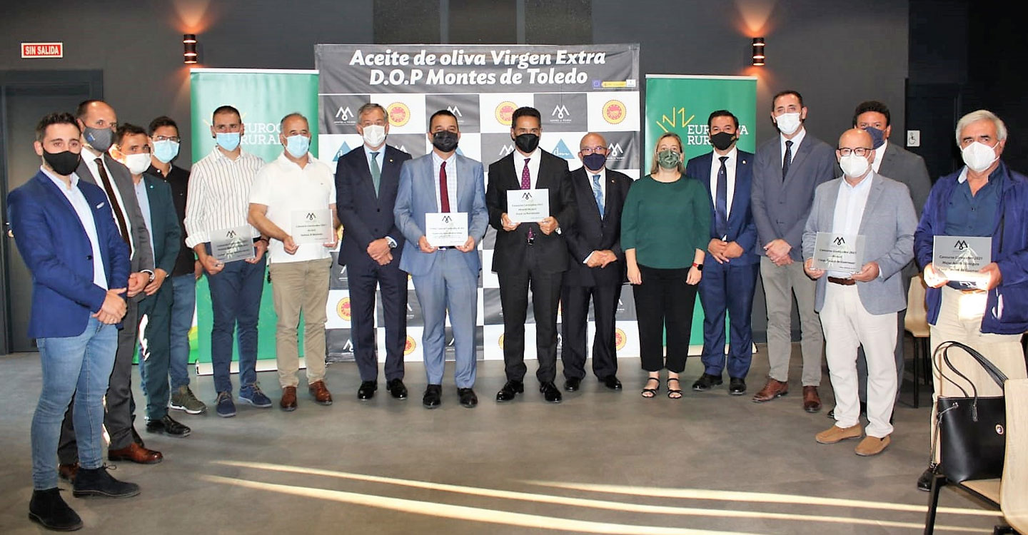 Eurocaja Rural participa en la entrega de los 'Premios Cornicabra 2021' que otorga la D.O.P. 'Montes de Toledo'