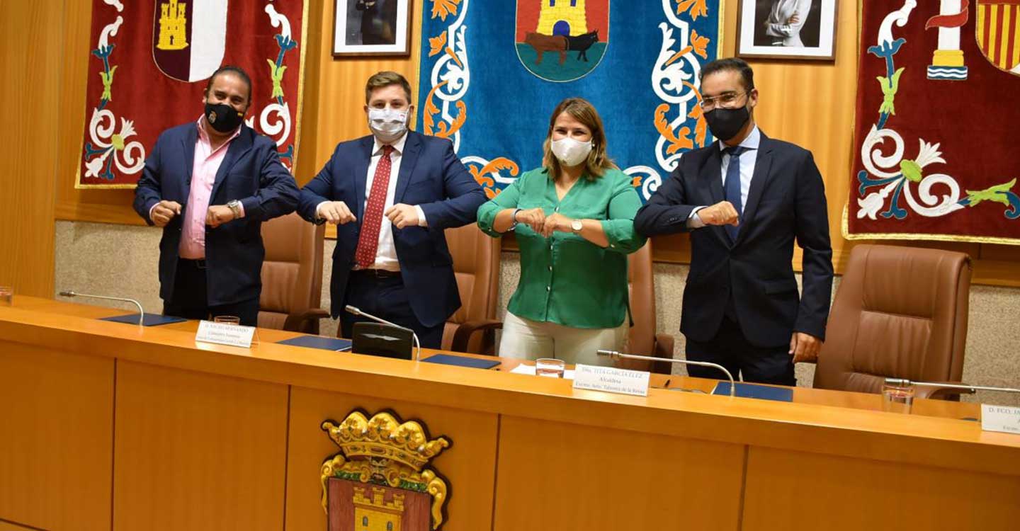 El Gobierno regional firma con los ayuntamientos de Talavera de la Reina, Cazalegas y Pepino un protocolo para el desdoblamiento de la antigua N-V