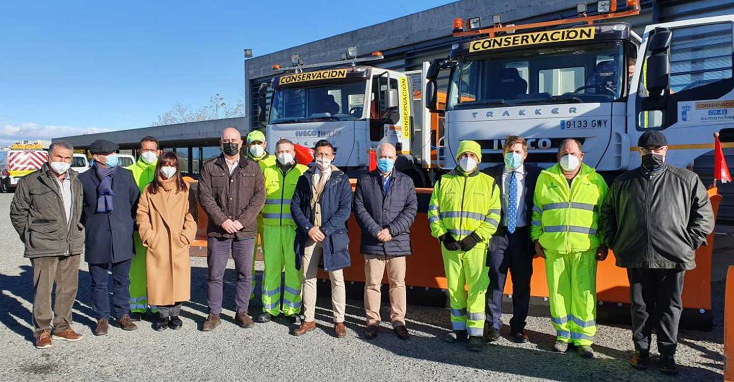 El Gobierno de Castilla-La Mancha aumenta los medios humanos y materiales para hacer frente al invierno en las carreteras de titularidad autonómica