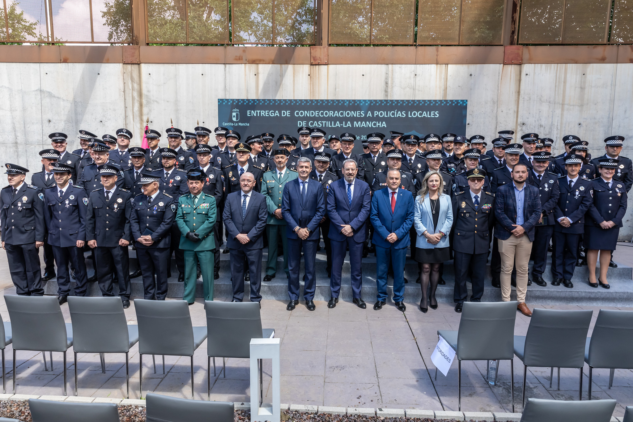 El Gobierno de Castilla-La Mancha reconoce la dedicación de la Policía Local para proteger los derechos y libertades de la ciudadanía los 365 días del año