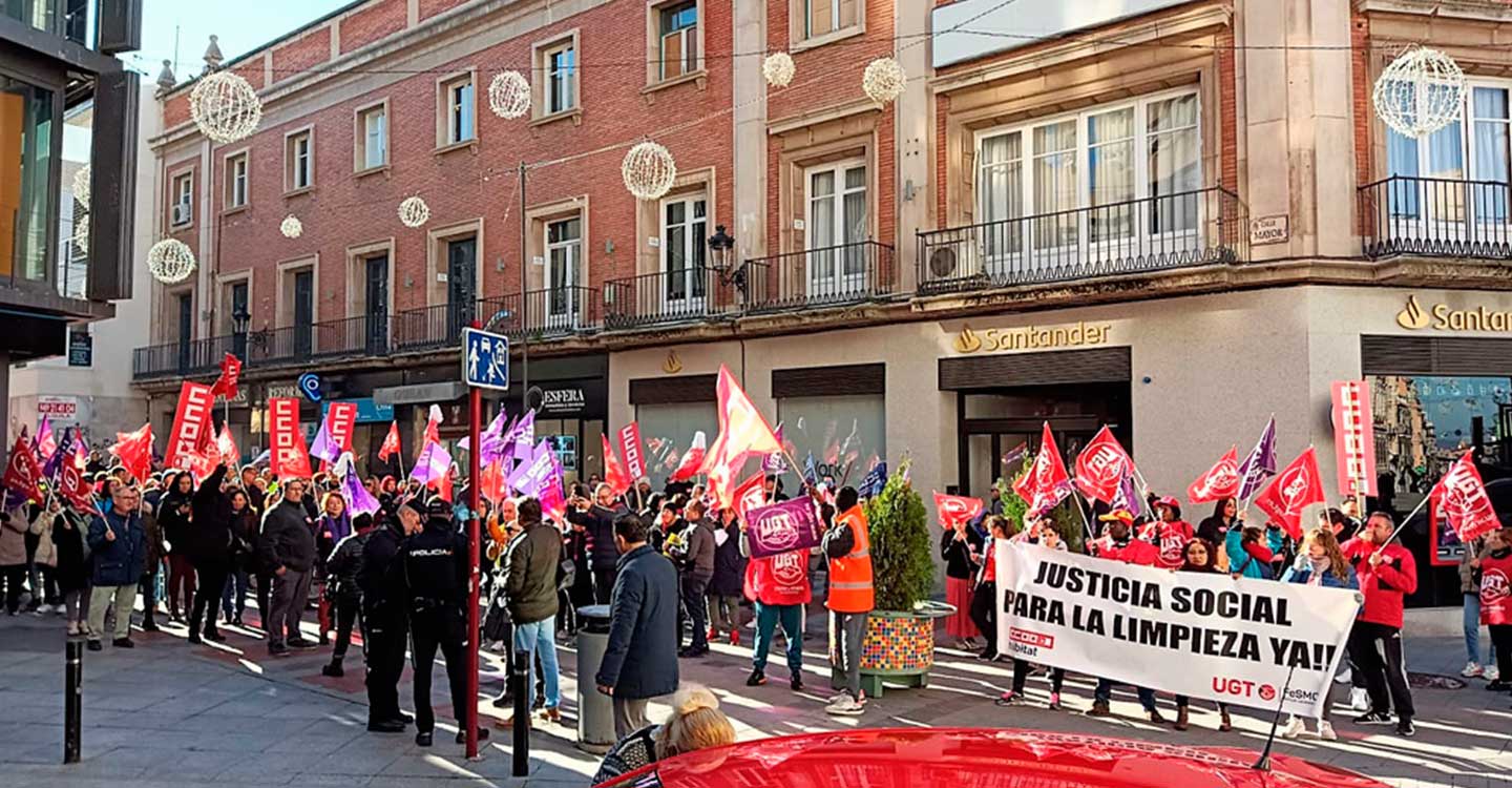 Izquierda Unida CLM asistirá a las movilizaciones convocadas en Toledo por las trabajadoras de la limpieza 