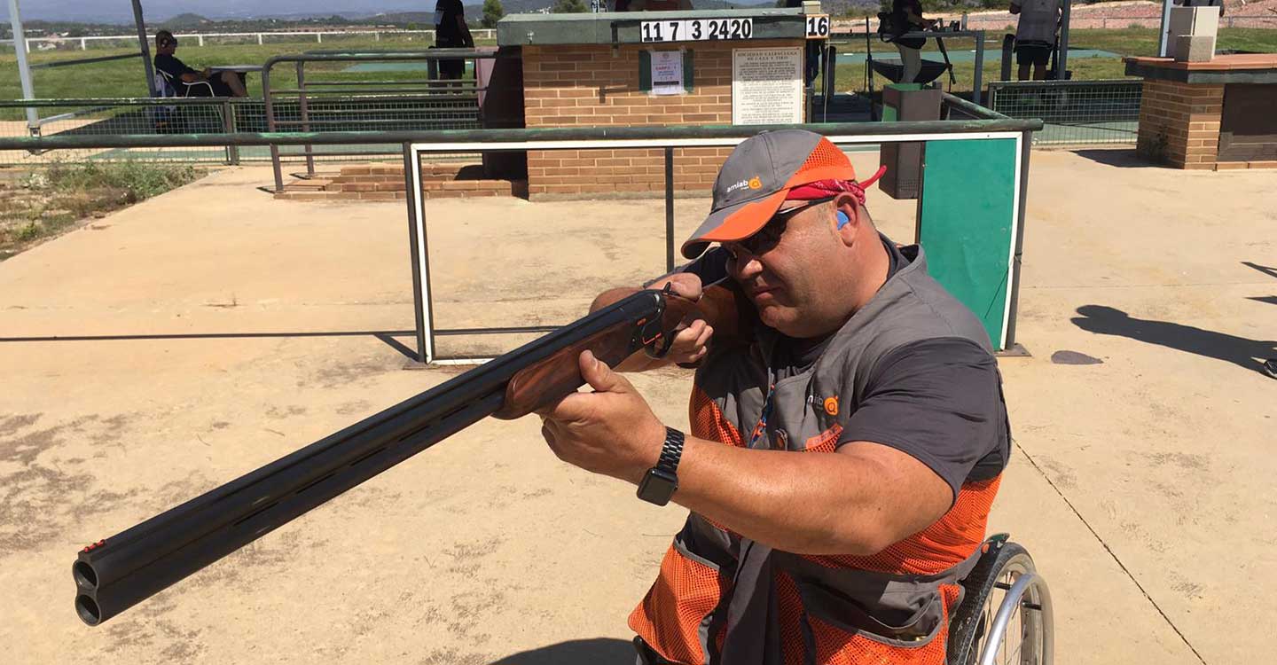 Javier Herreros participa en Toledo en el Campeonato de España de foso olímpico