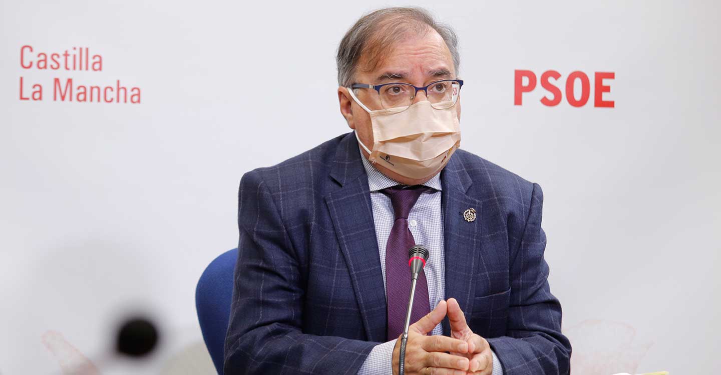 Mora denuncia que el PP está instalado “en la mentira” y destaca que la vacunación en CLM continuará en Semana Santa 