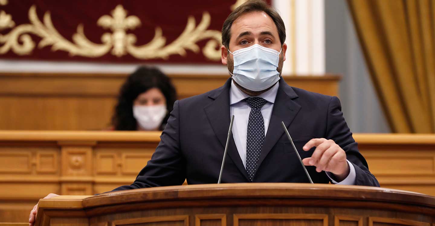 Núñez propone la realización de test masivos, intensificar el plan de vacunación y la apertura urgente del nuevo Hospital de Toledo  