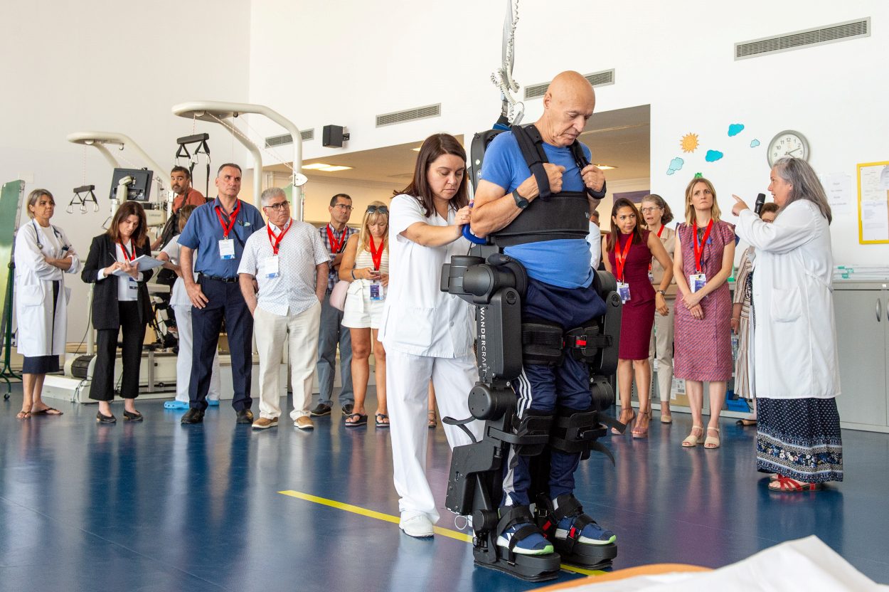 El Hospital Nacional de Parapléjicos recibe la visita de altos representantes europeos de la sanidad reunidos en Toledo
