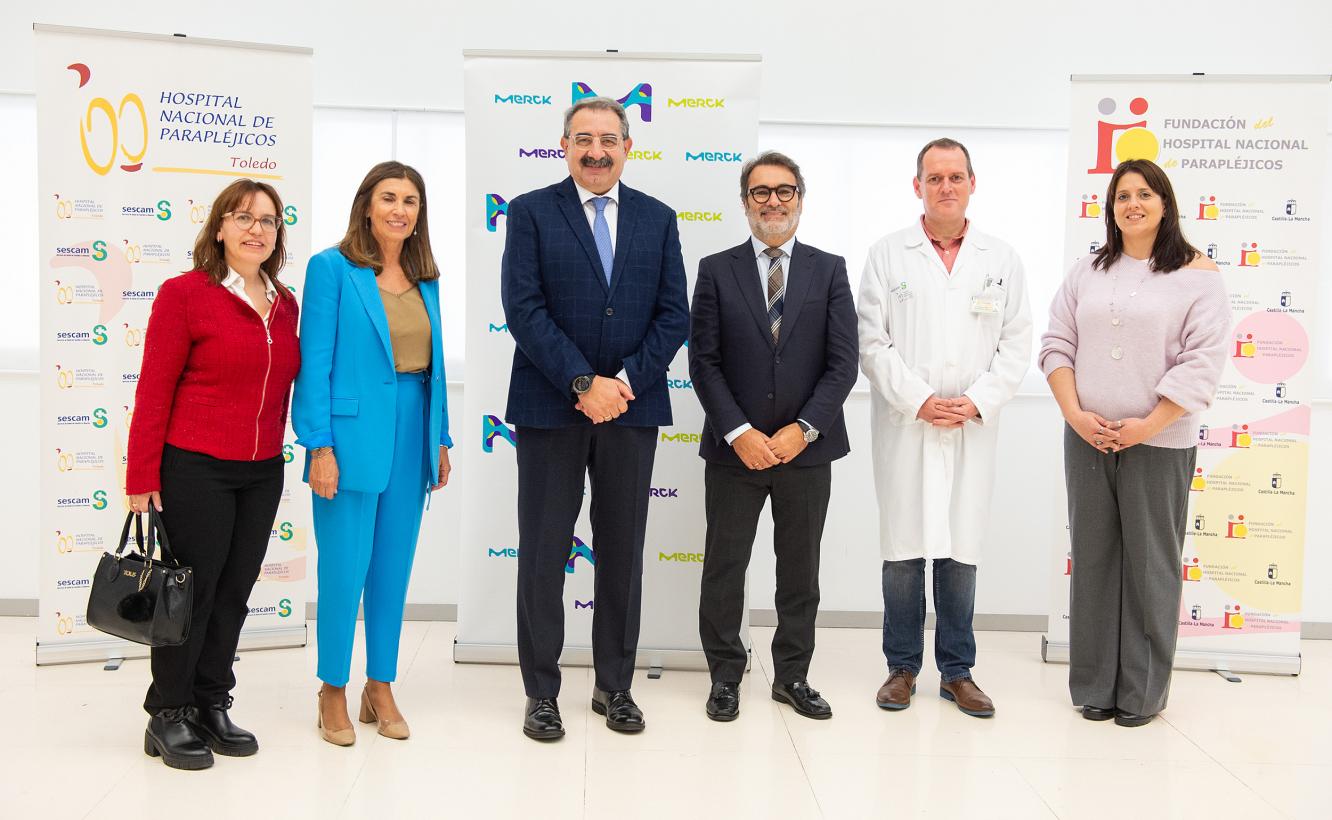 El Hospital Nacional de Parapléjicos recibe una nueva inversión de Merck para avanzar en la investigación de una innovadora terapia para la esclerosis múltiple