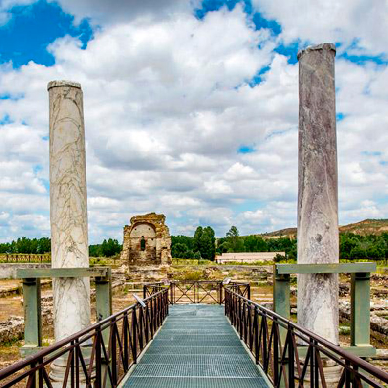 El Parque Arqueológico de Carranque reabre mañana sus puertas tras varios días de inactividad como consecuencia de la DANA 