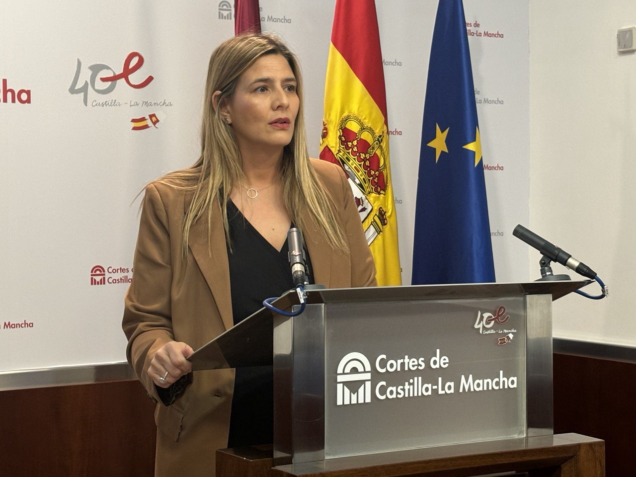 Agudo: “Las pataletas inmaduras de Page ante los medios traen a Castilla-La Mancha cero euros”