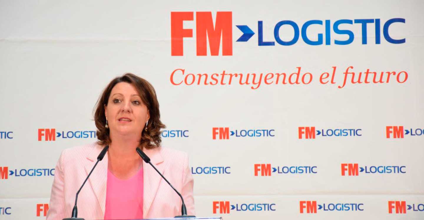 Patricia Franco inaugura la nueva hidrogenera de FM Logistic en su planta de Illescas 