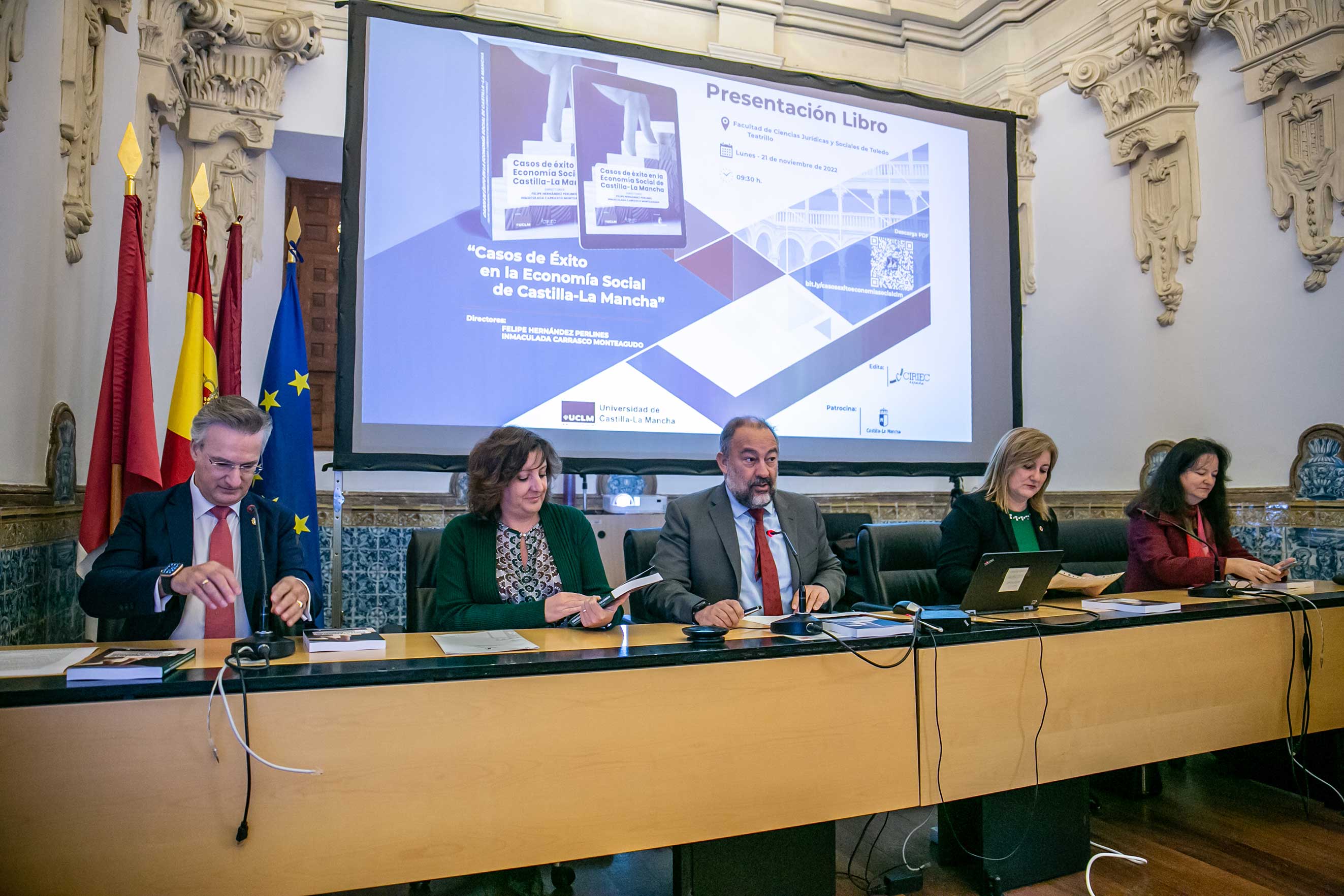 Patricia Franco presenta el libro ‘Casos de éxito en la Economía Social de Castilla-La Mancha’