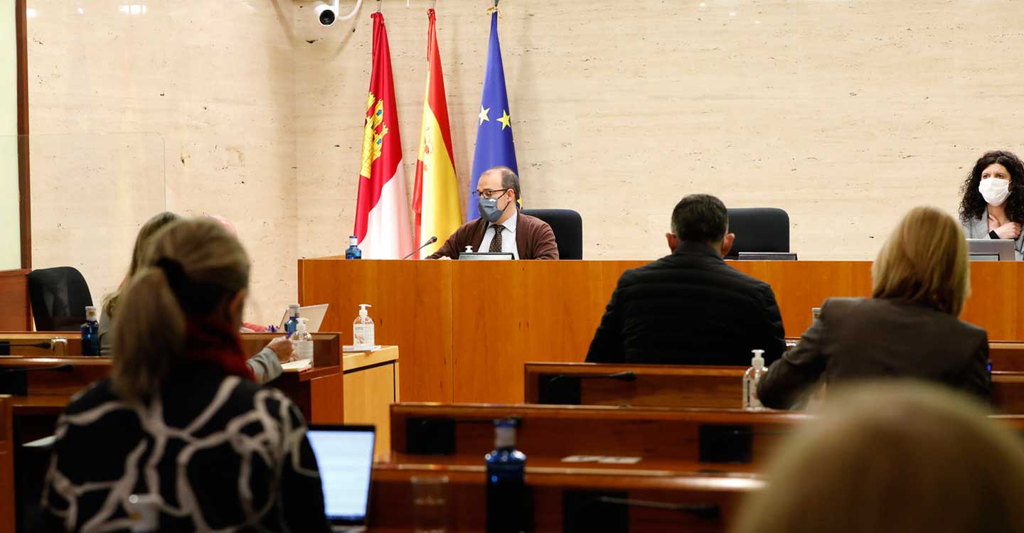 El Pleno de las Cortes de Castilla-La Mancha abordará en sesión monográfica la gestión de los fondos europeos para la recuperación de la Covid-19