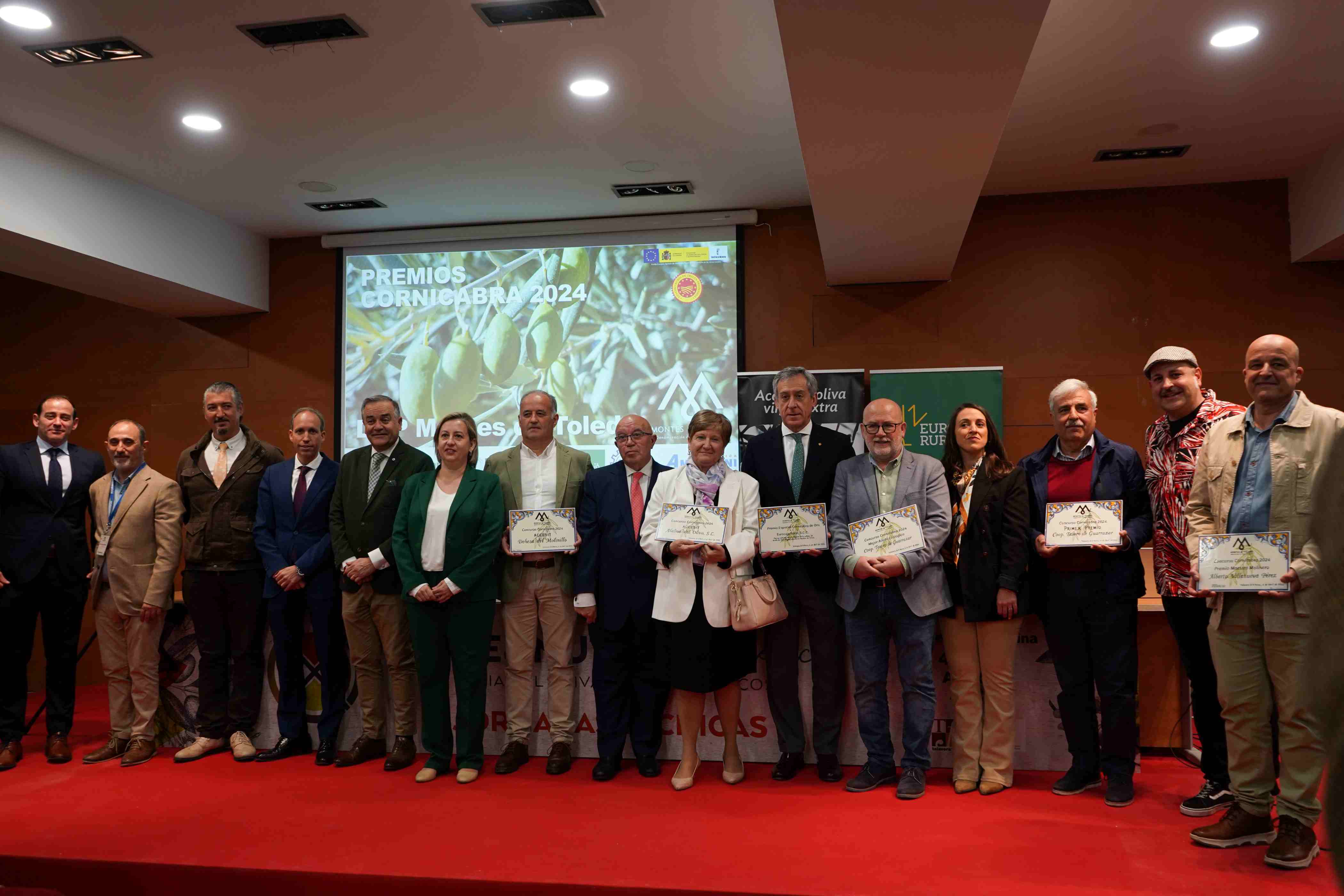 La DOP Aceite Montes de Toledo entrega los Premios Cornicabra 2024en un acto de reconocimiento al sector primario de la región