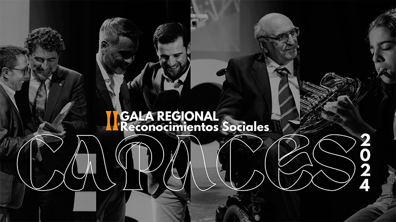 CLM Inclusiva COCEMFE celebrará la II Gala Regional de Reconocimientos Sociales “CAPACES”.