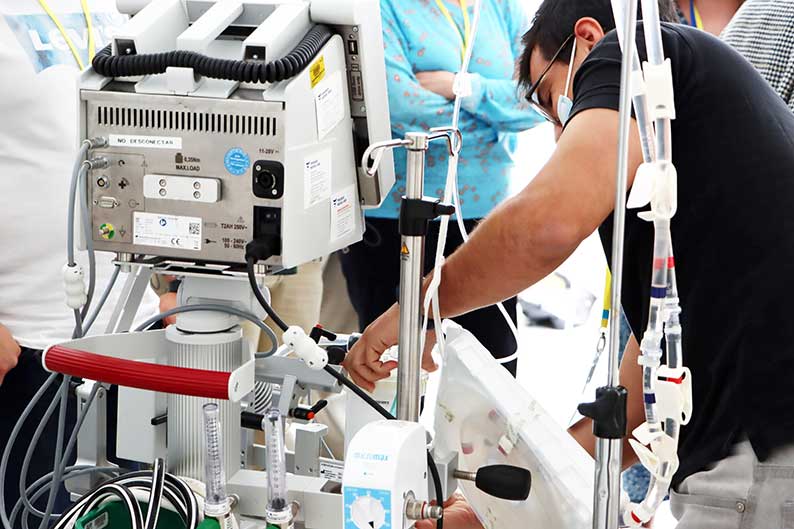 El servicio de Medicina Intensiva del Hospital Universitario de Toledo forma a medio centenar de profesionales sanitarios en terapia ECMO 