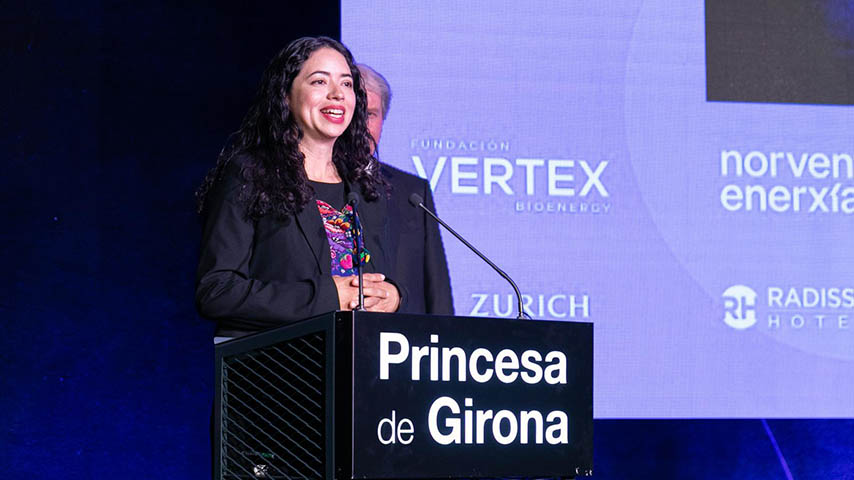 La doctora por la UCLM Susana Arrechea, reconocida con el Premio Princesa de Girona Internacional en la categoría CreaEmpresa