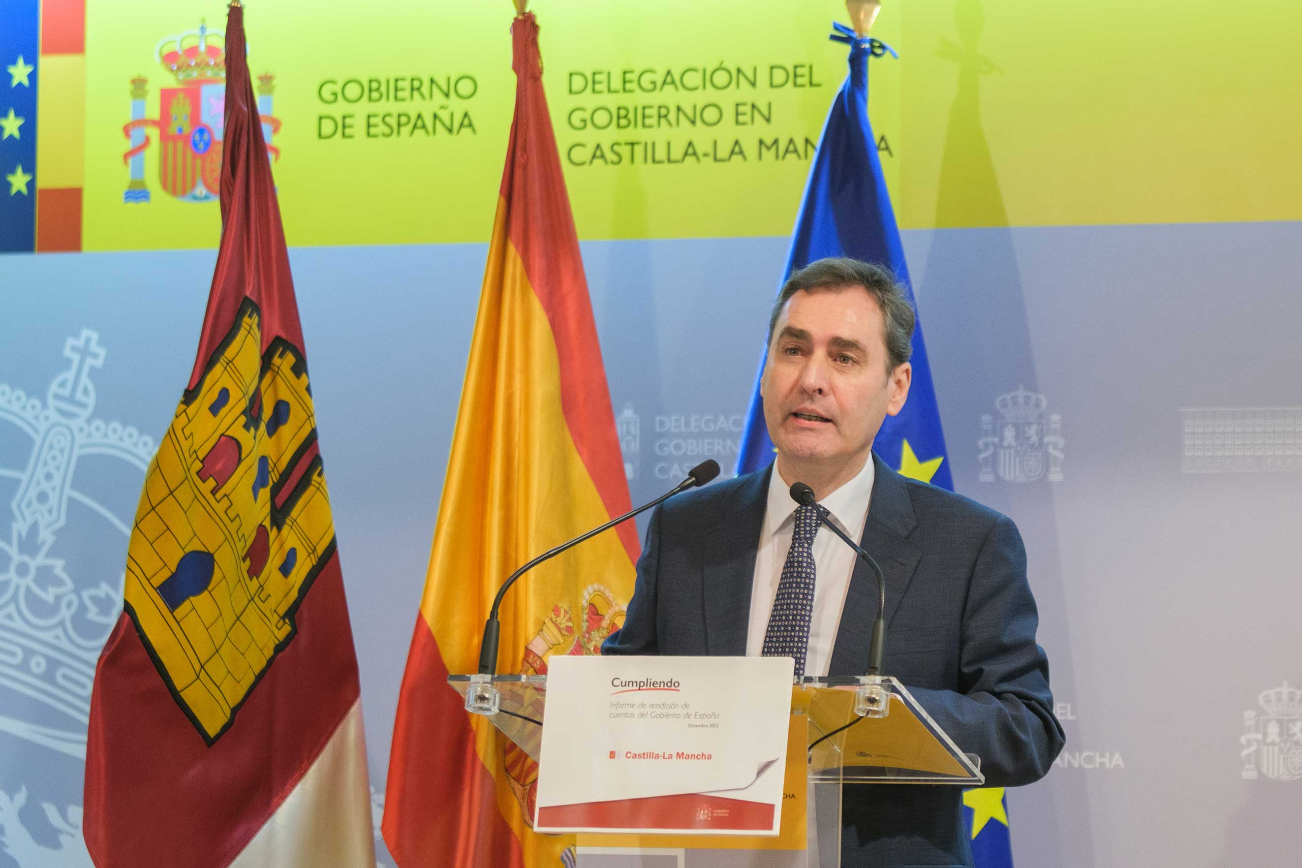 Tierraseca destaca el avance en cohesión territorial, en dinamización económica y en protección social en Castilla-La Mancha con las políticas del Gobierno de España