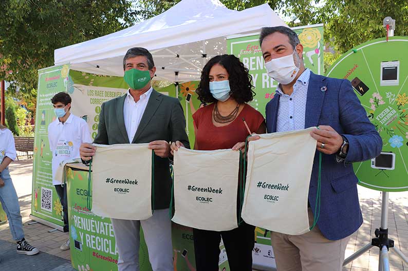 Toledo acoge la #GreenWeek21 de la Fundación Ecolec con el objetivo de concienciar sobre el reciclaje de RAEE
