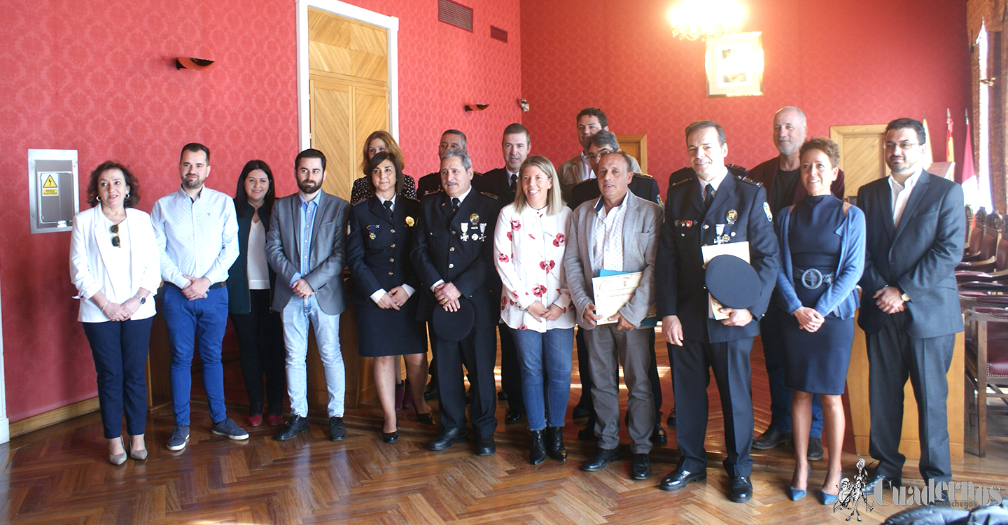 La policía local celebra la Fiesta de su patrón el Santo Ángel de la Guarda