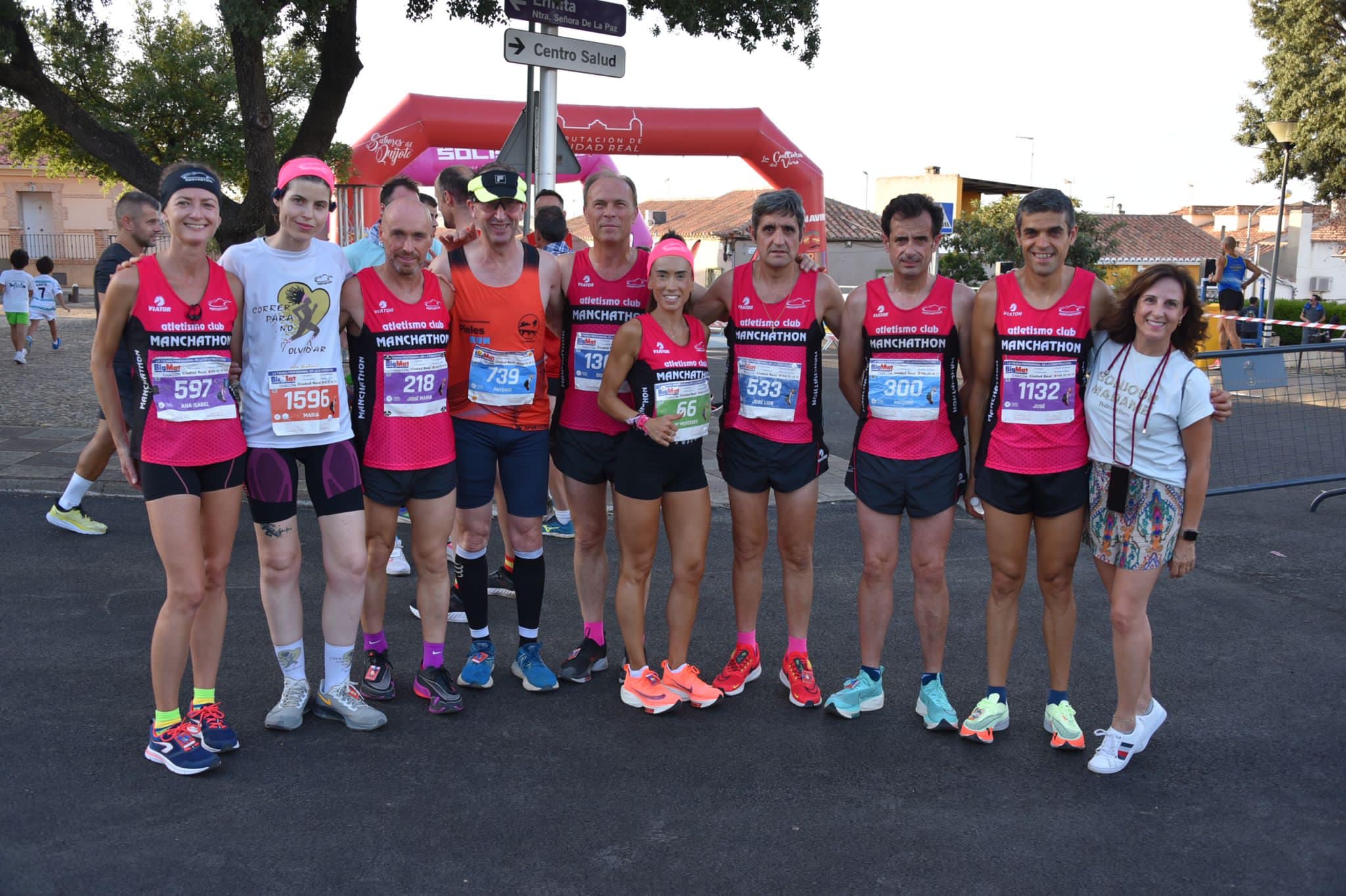 El A.C. Manchathon segundo clasificado por equipos en la 10K de Corral de Calatrava