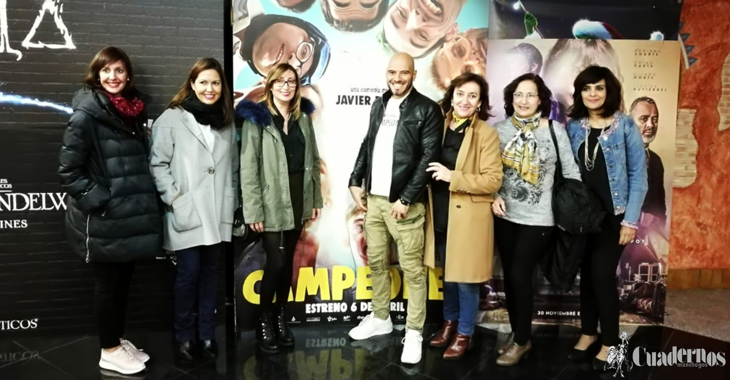 Gran asistencia de público a la proyección de la pelicula Campeones, como prólogo de la campaña de Inclusión Social de las personas con discapacidad