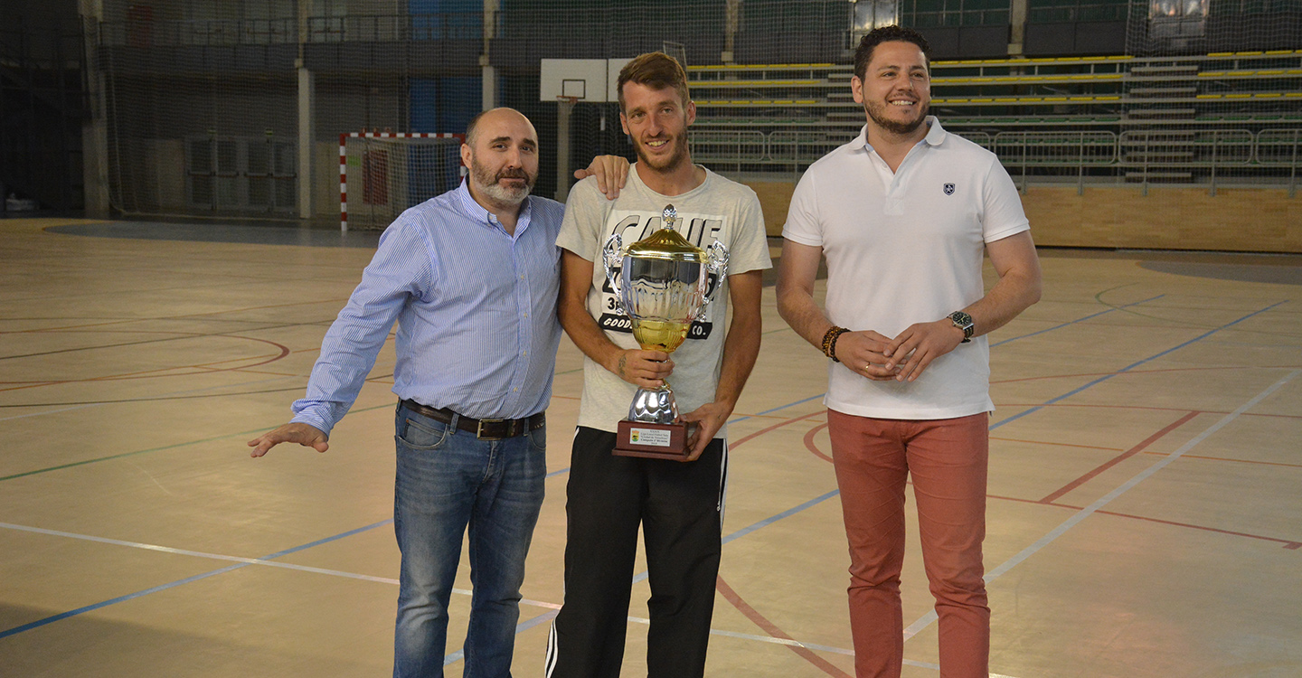 Concluye la Liga Local de Fútbol Sala con la entrega de trofeos