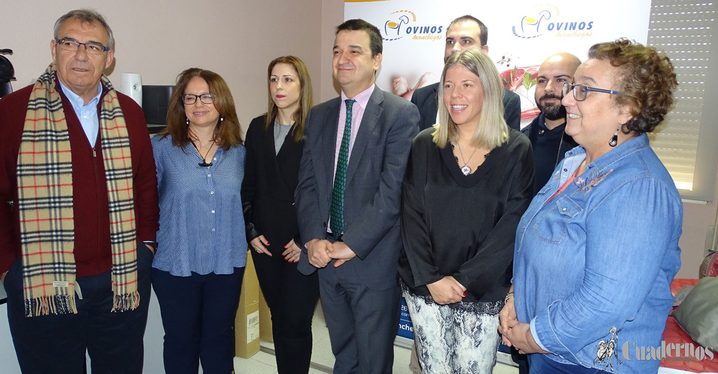 Visita del Consejero de Agricultura a la empresa Ovinos Manchegos de Tomelloso