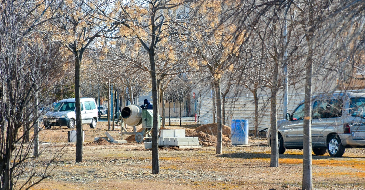 El Ayuntamiento trabaja en nuevos jardines para la zona de RENFE
