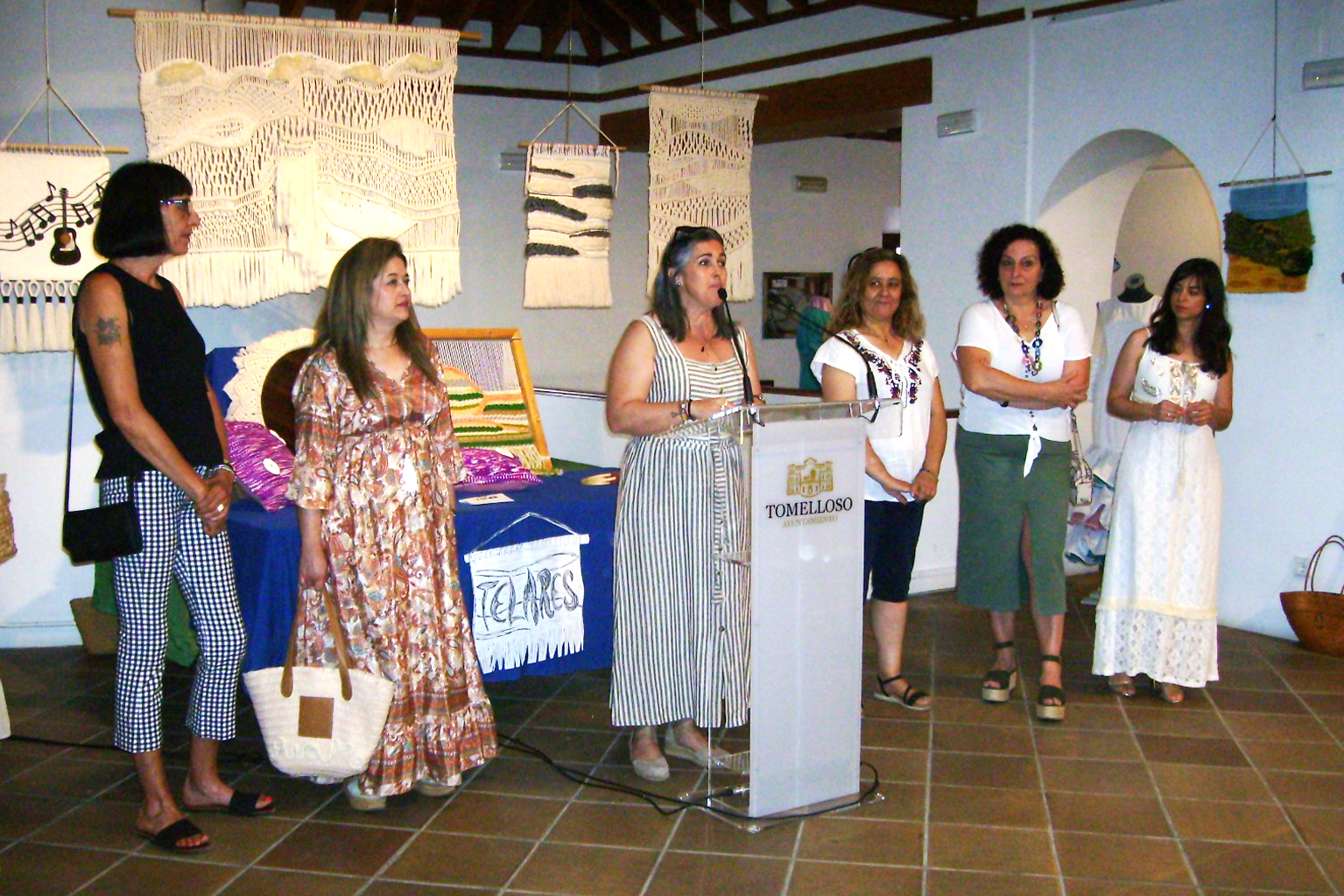 La Posada de los Portales acoge la exposición de los trabajos realizados en los cursos de Acción Comunitaria