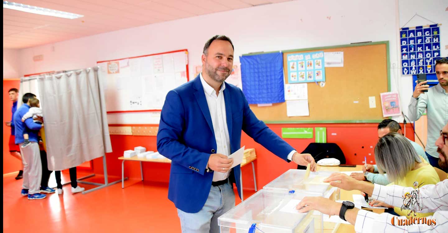 Javier Navarro, anima a los ciudadanos a ejercer su derecho al voto,para ser partícipes de las decisiones a nivel local y regional