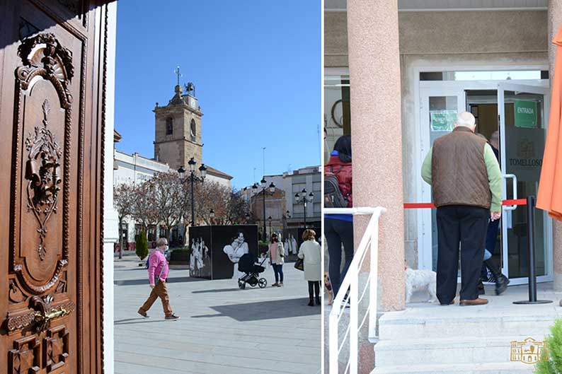 A partir del lunes el Ayuntamiento de Tomelloso abrirá el Registro sin cita previa y la puerta principal de plaza de España