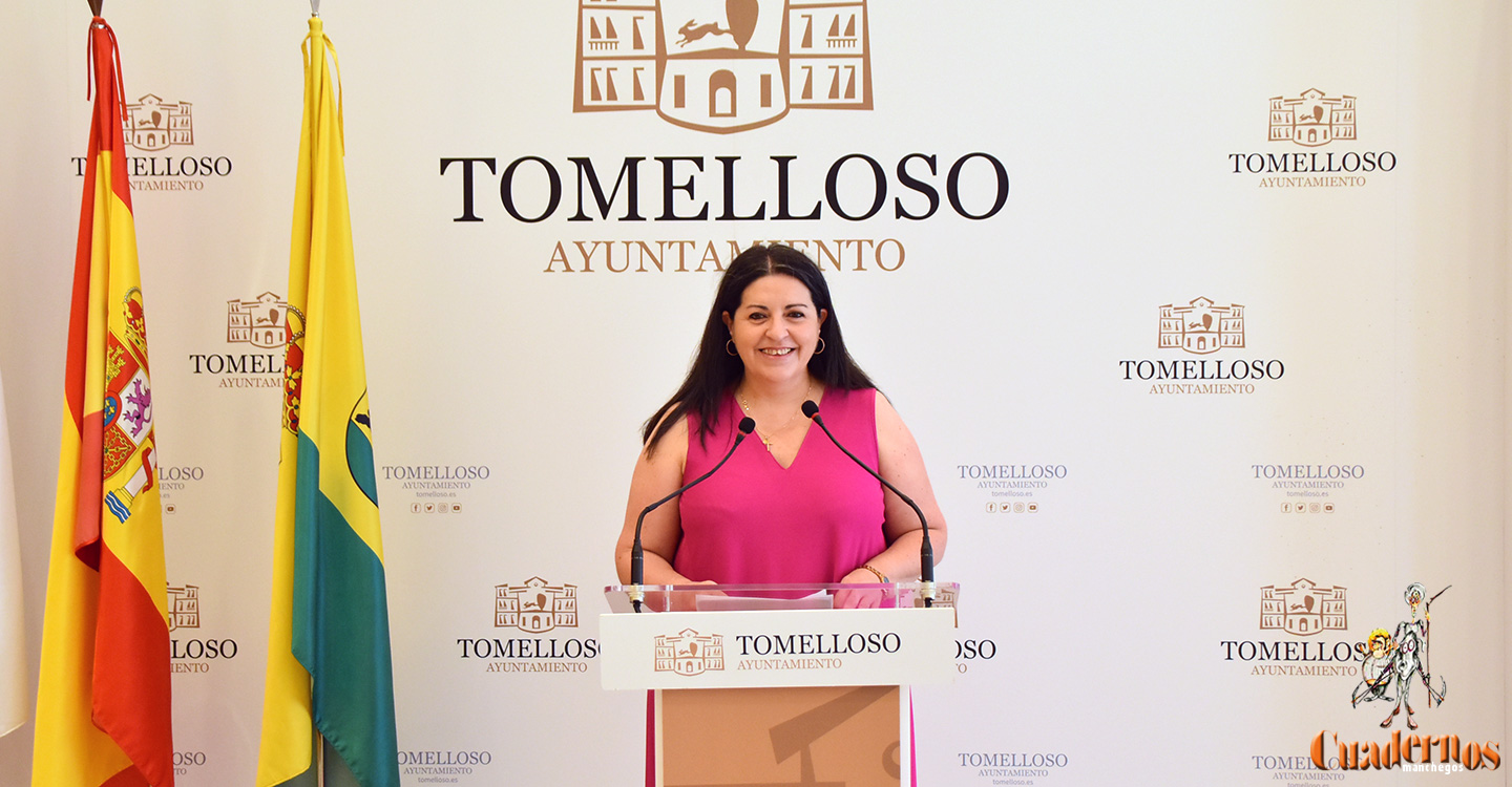 Inés Losa presenta las distintas novedades de la Feria y anuncia que Óscar Herrero será el ‘Tomellosero Ausente 2023’