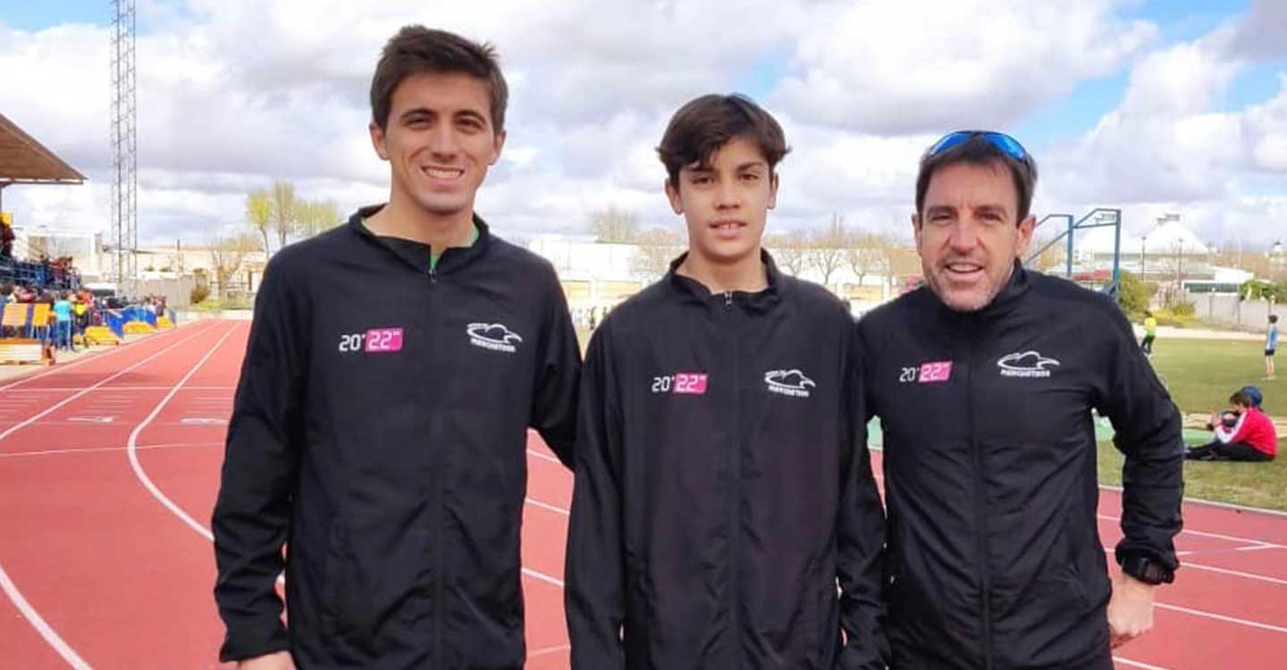 Adrián Ropero Burillo, atleta del Manchathon se proclama Campeón Provincial Infantil de Pista en la prueba de 1000 mts