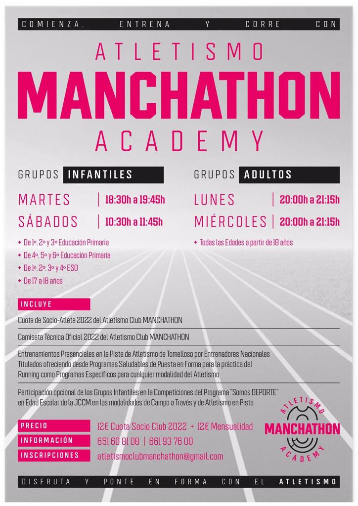 Atletismo Manchathon Academy