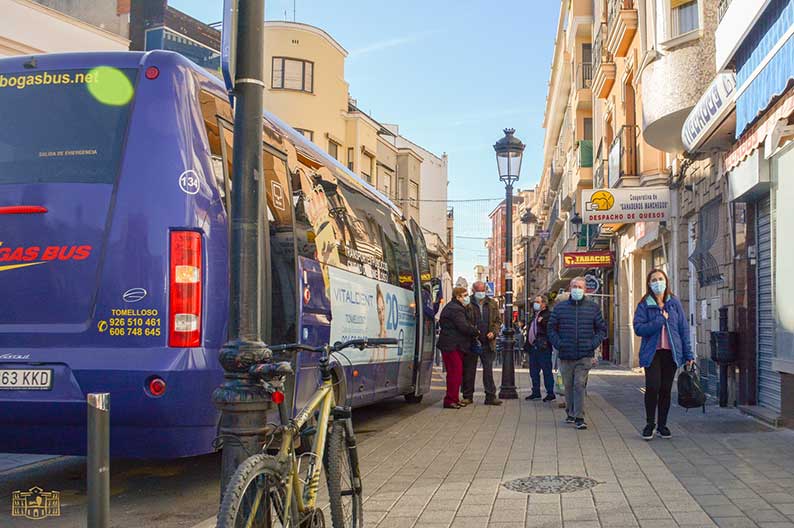 El Ayuntamiento de Tomelloso recomienda el transporte público para los desplazamientos a Pinilla