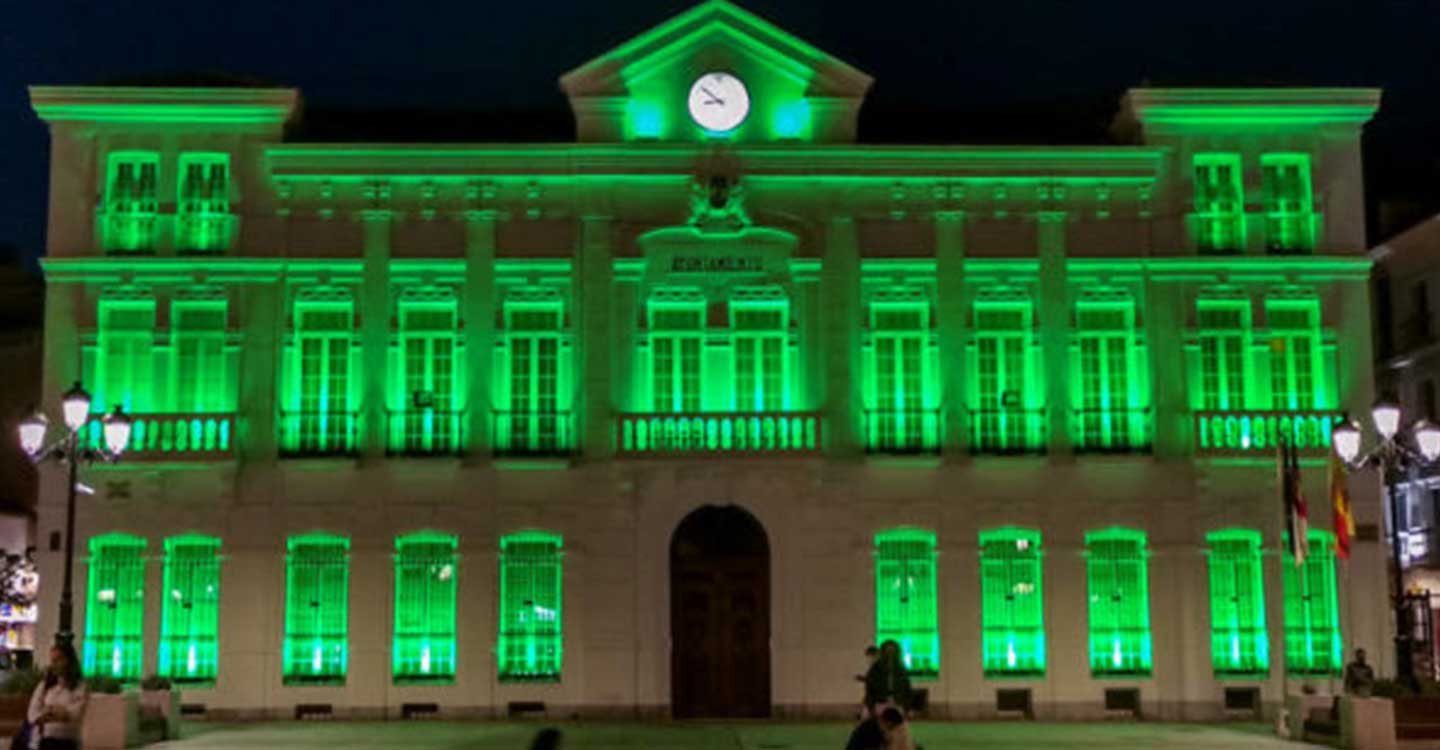 El Ayuntamiento de Tomelloso lucirá de verde con motivo del Día Internacional de las Personas con Discapacidad
