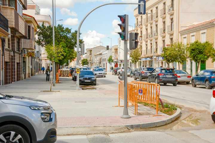 La calle García Pavón se cortará al tráfico parcialmente los días 2, 3, 6 y 7 de mayo