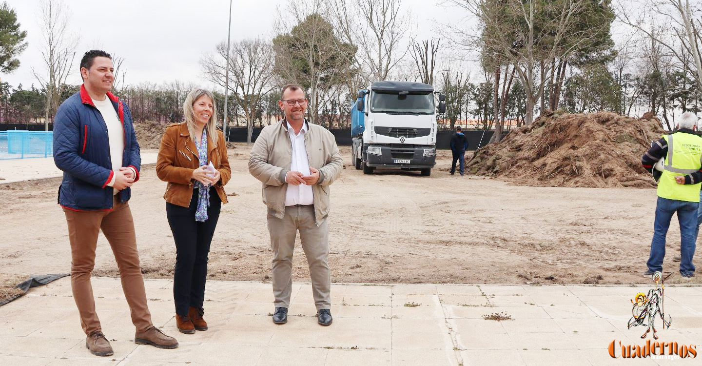 El césped de la Piscina Municipal de Tomelloso será renovado con una inversión de más de  300.000 euros 