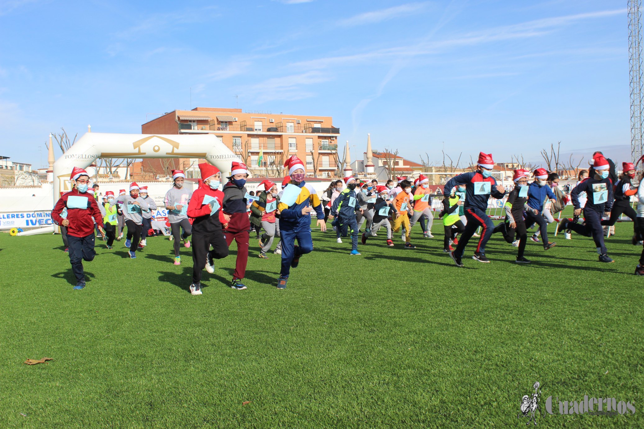 Carrera Infantil Papa Noel Tomelloso 2021