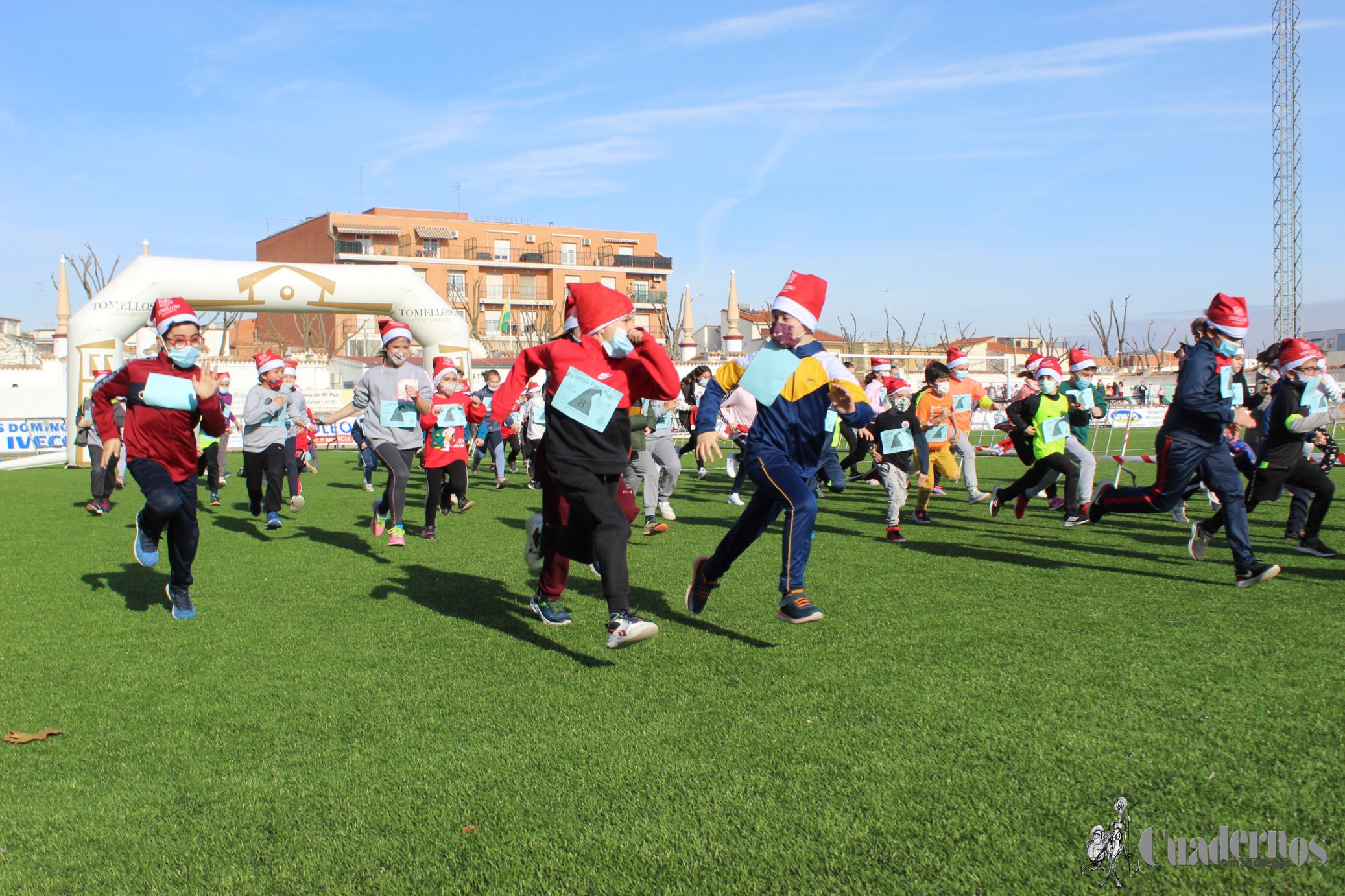 Carrera Infantil Papa Noel Tomelloso 2021