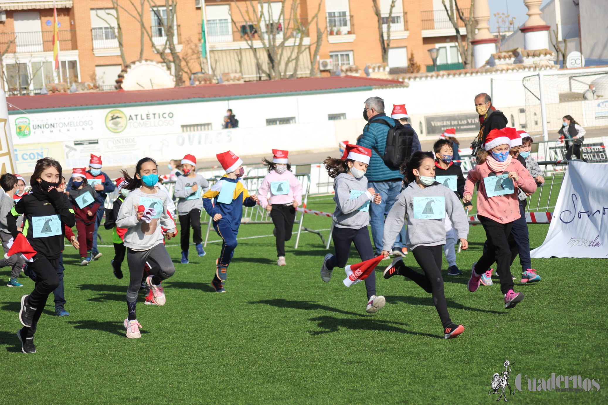 Carrera Infantil Papa Noel Tomelloso 2021