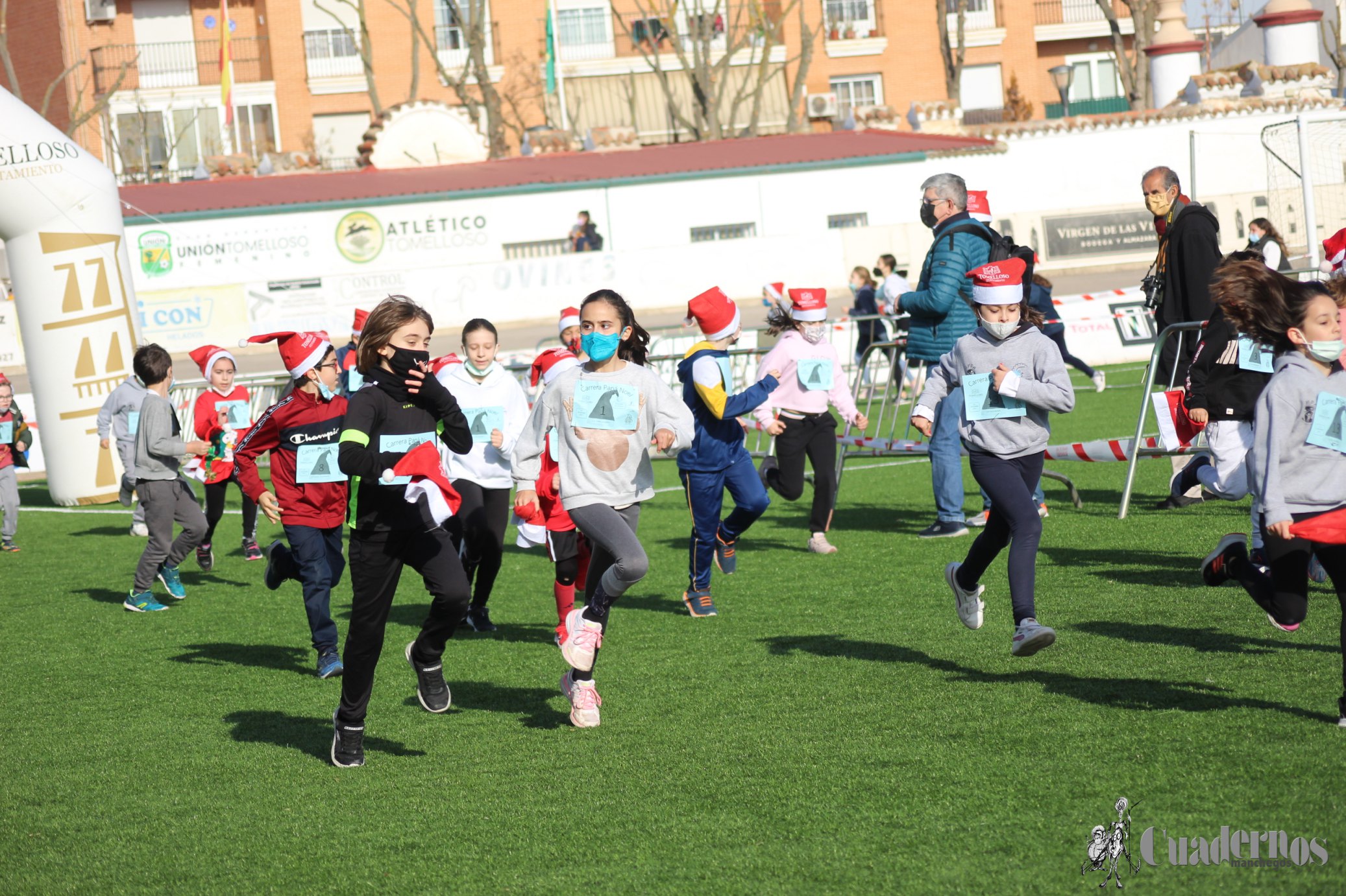 Carrera Infantil Papa Noel Tomelloso 2021