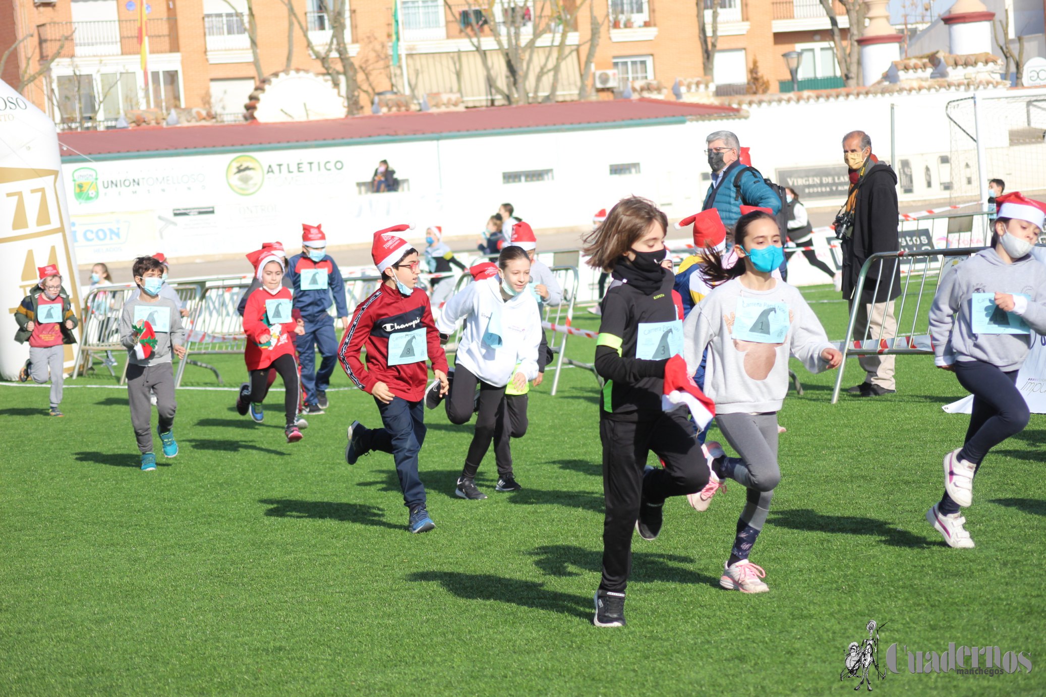 Carrera Infantil Papa Noel Tomelloso 2021