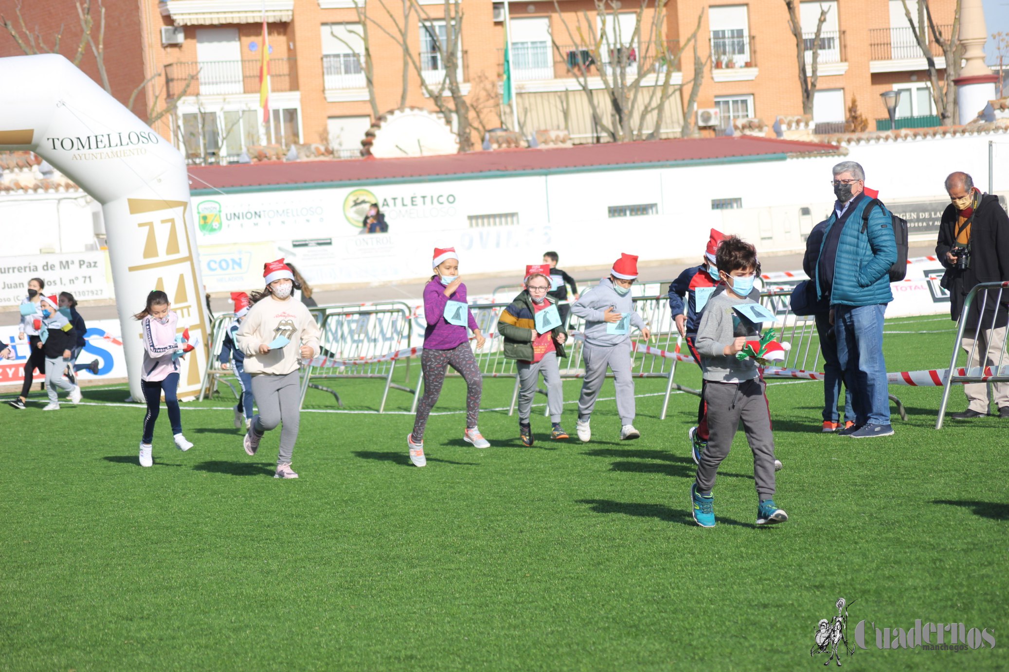 Carrera Infantil Papa Noel Tomelloso 2021