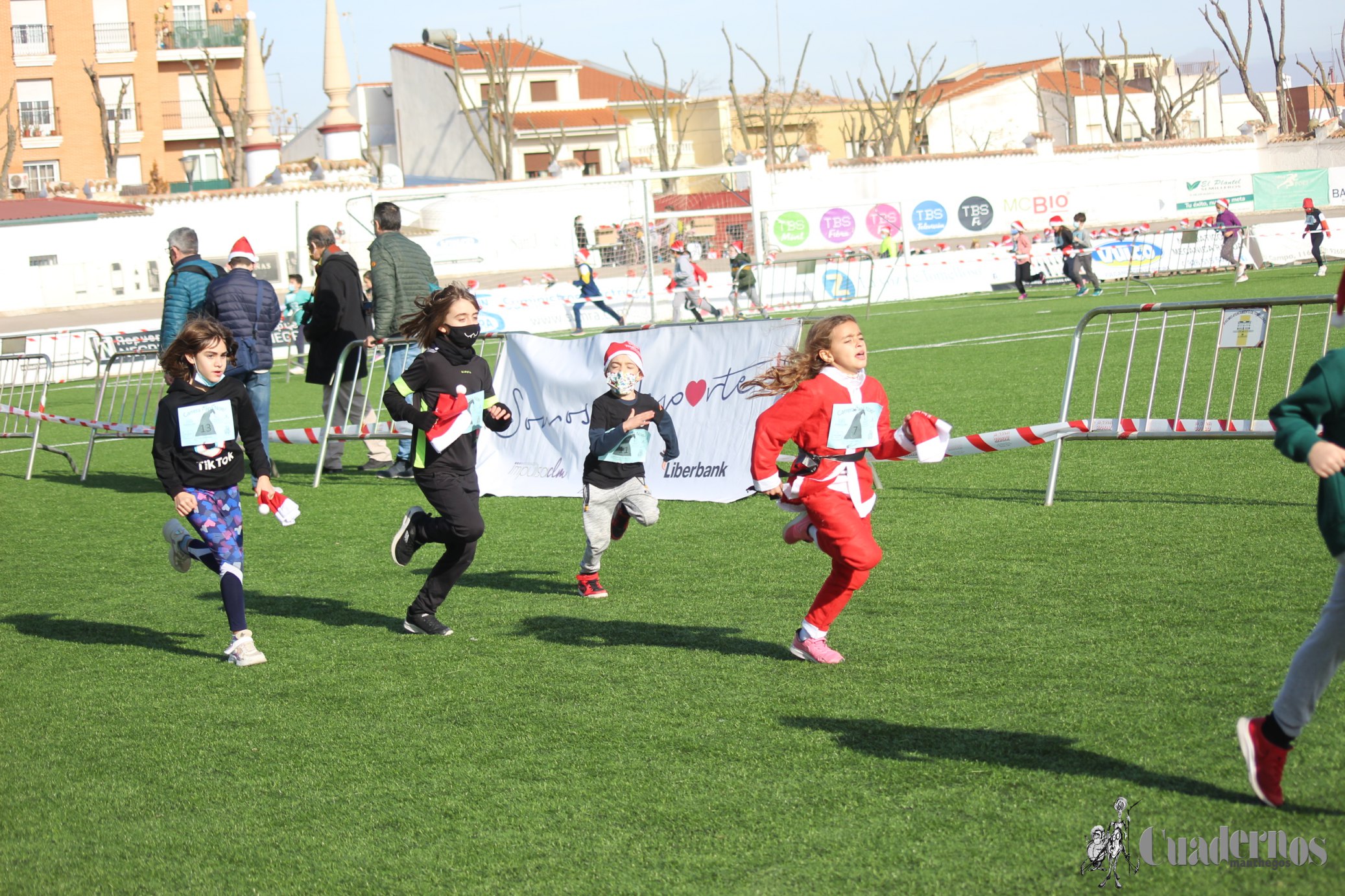 Carrera Infantil Papa Noel Tomelloso 2021