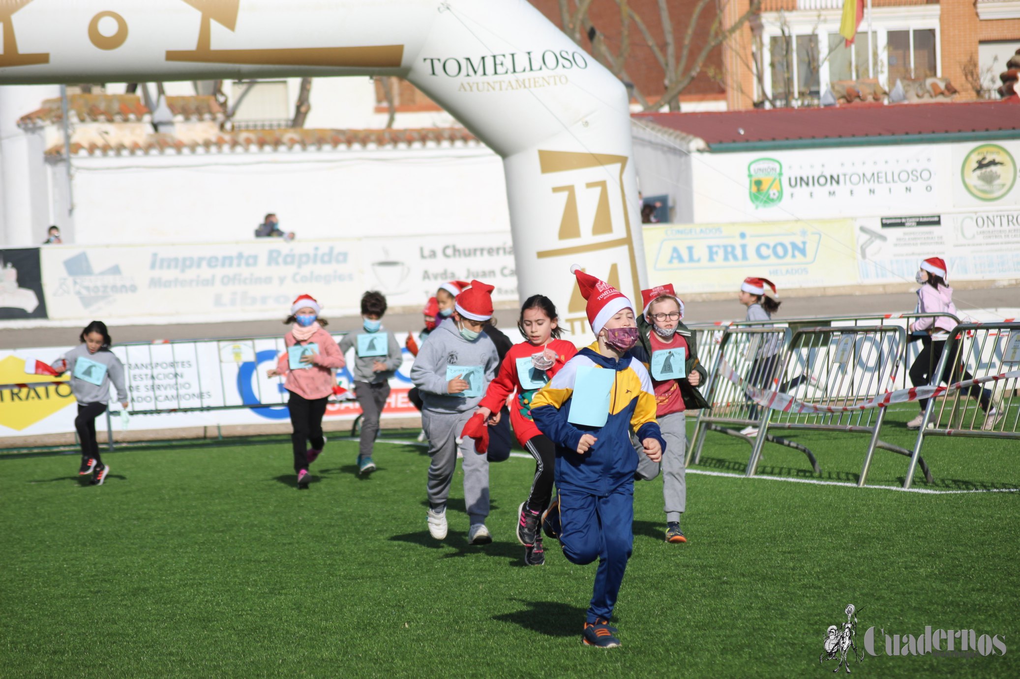 Carrera Infantil Papa Noel Tomelloso 2021