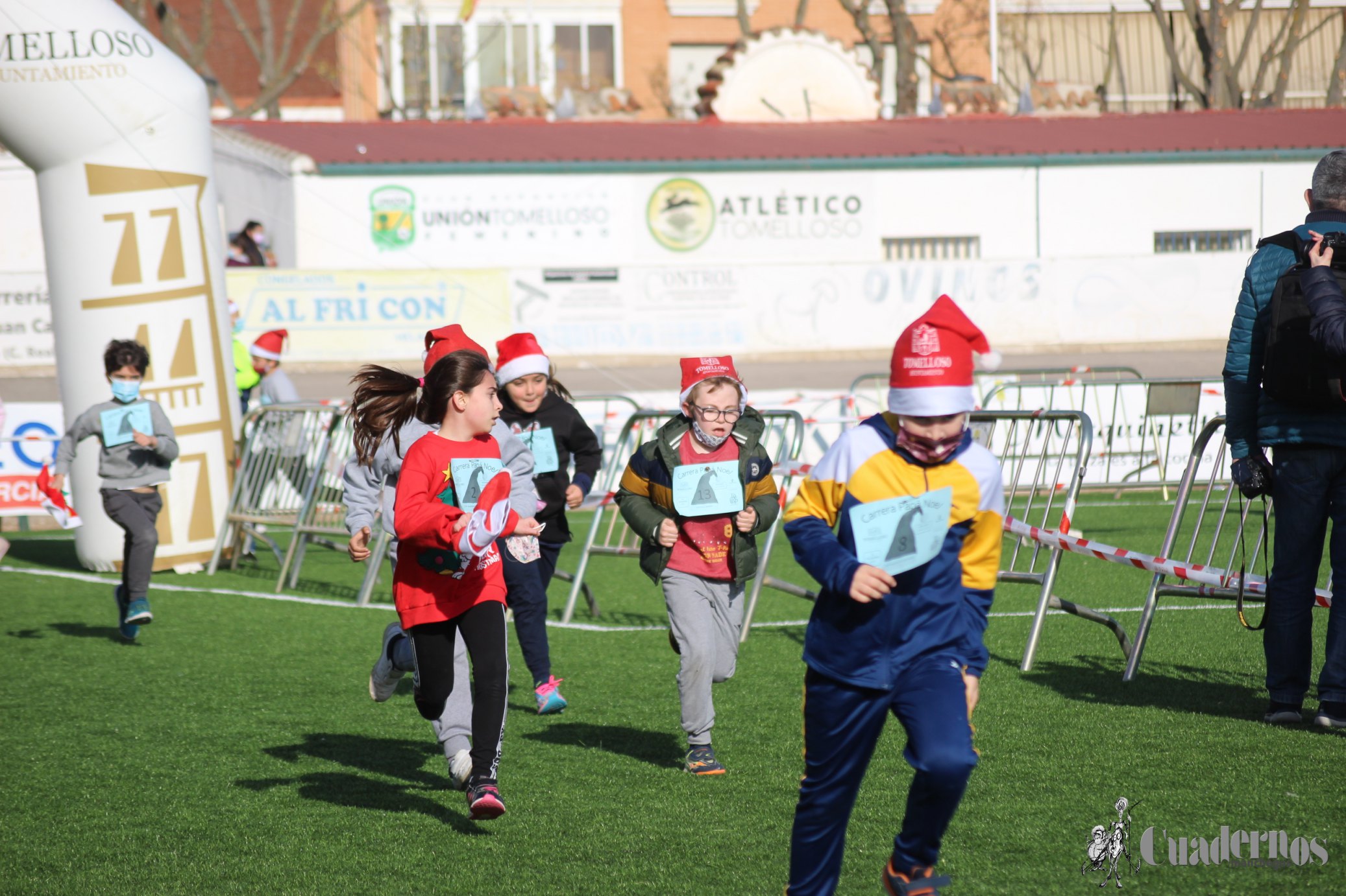 Carrera Infantil Papa Noel Tomelloso 2021