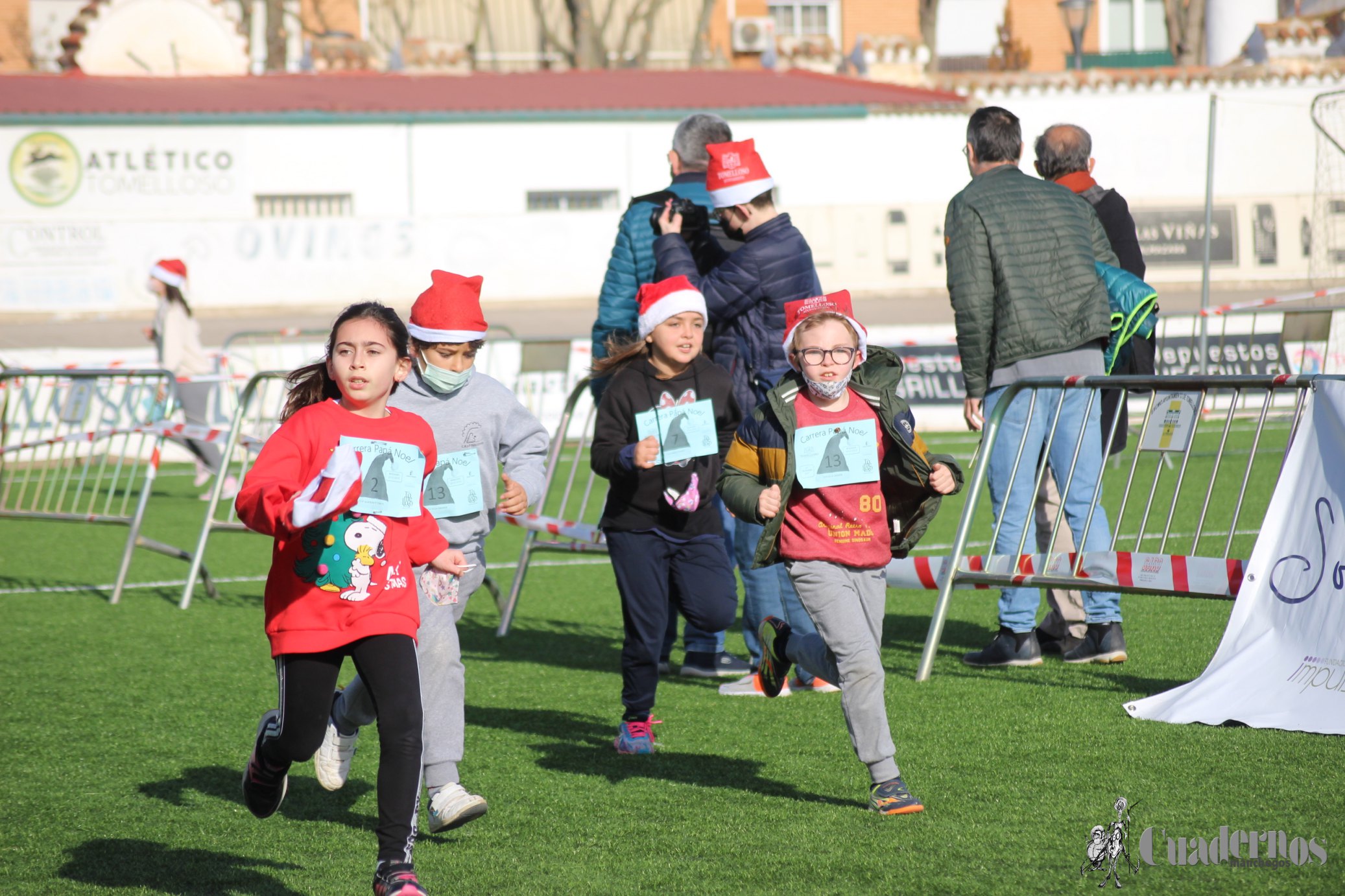 Carrera Infantil Papa Noel Tomelloso 2021