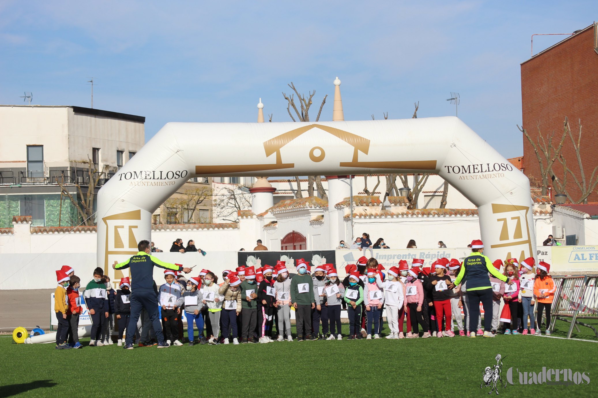 Carrera Infantil Papa Noel Tomelloso 2021