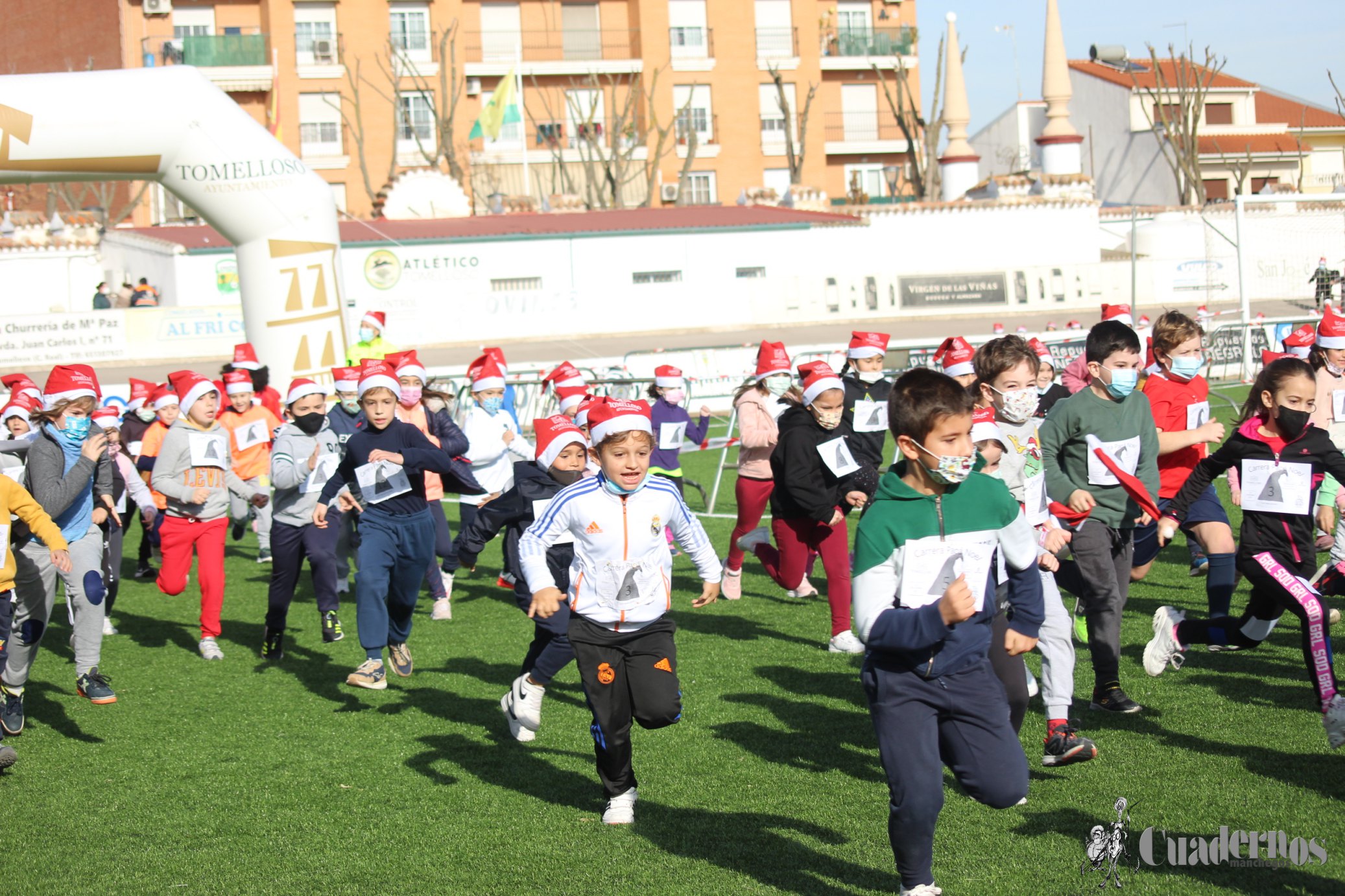 Carrera Infantil Papa Noel Tomelloso 2021