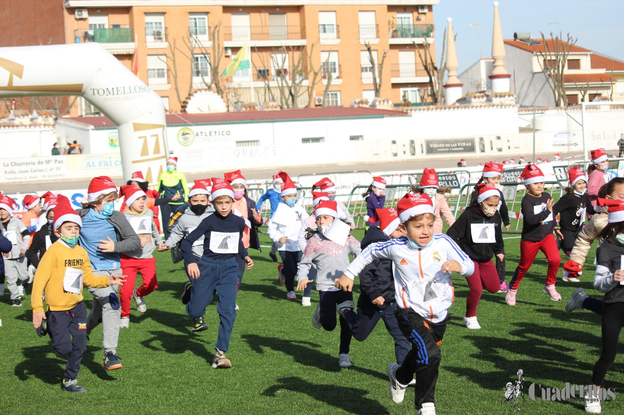 Carrera Infantil Papa Noel Tomelloso 2021